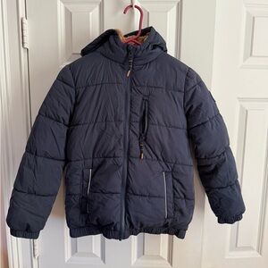 Fatface Boys Ellis Navy Padded Jacket / Coat Sizes 10 / 11 big boys like new